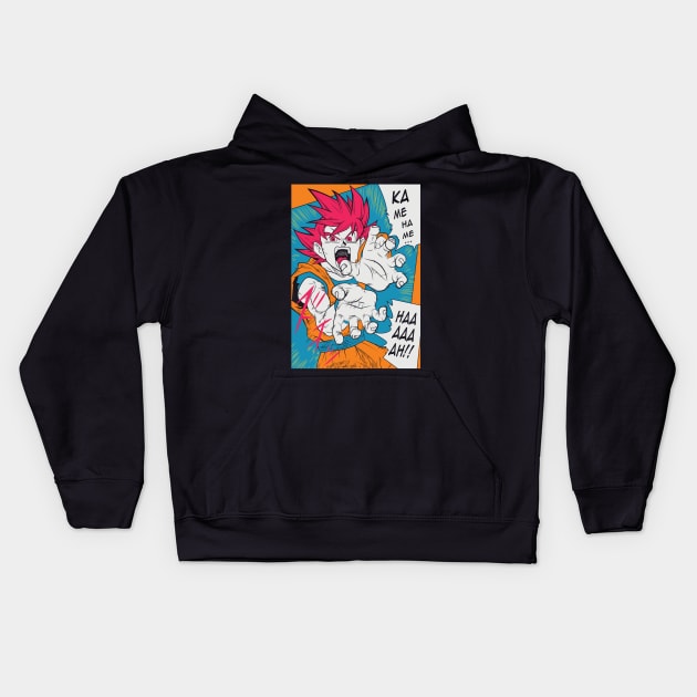 DRAGON BALL Kids Hoodie by Demonstore